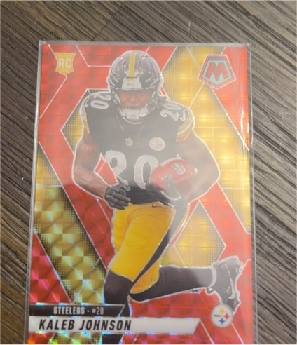 2020 Panini Mosaic #20 Kaleb Johnson — front