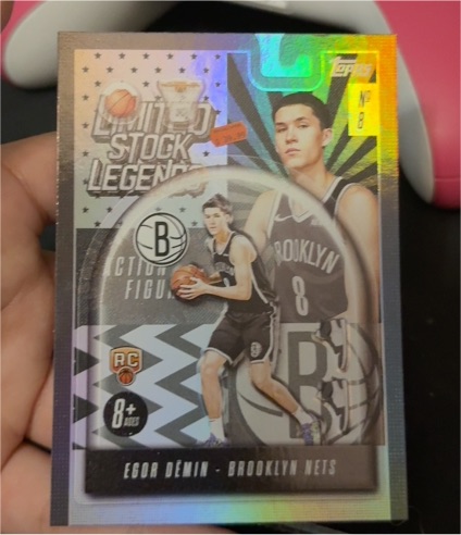 2025-26 Topps #LST-8 Egor Demin Limited Stock Legends — front