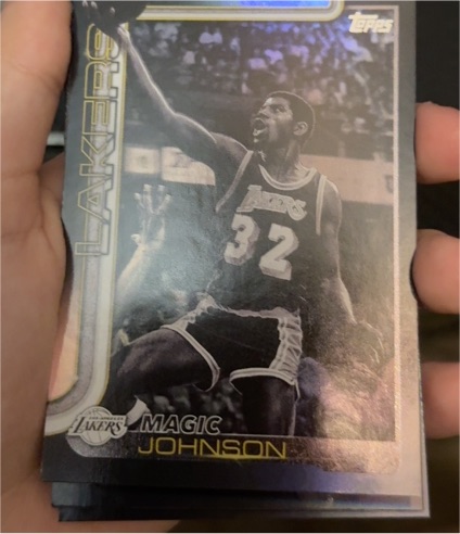 2025 Topps Basketball #255 Magic Johnson — front