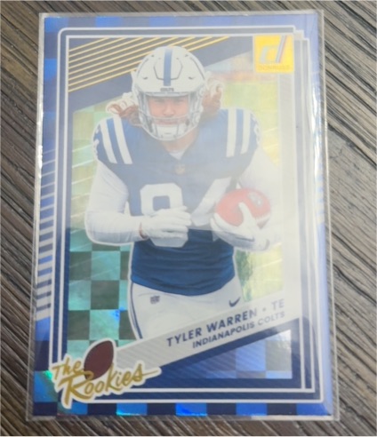 2025 Donruss The Rookies #9 Tyler Warren — front