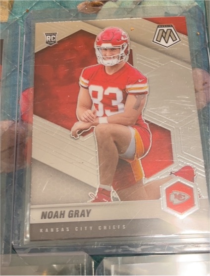 2021 Panini Mosaic #387 Noah Gray — front