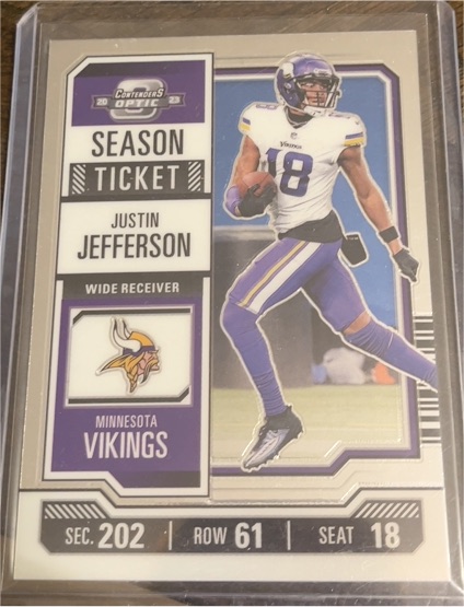 2023 Panini Contenders Optic #36 Justin Jefferson — front