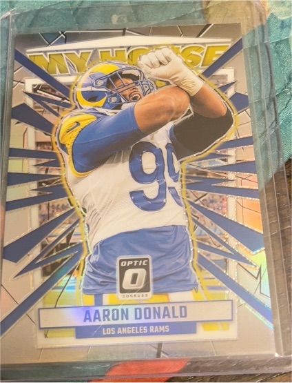 2023 Donruss Optic #1 Aaron Donald My House — front