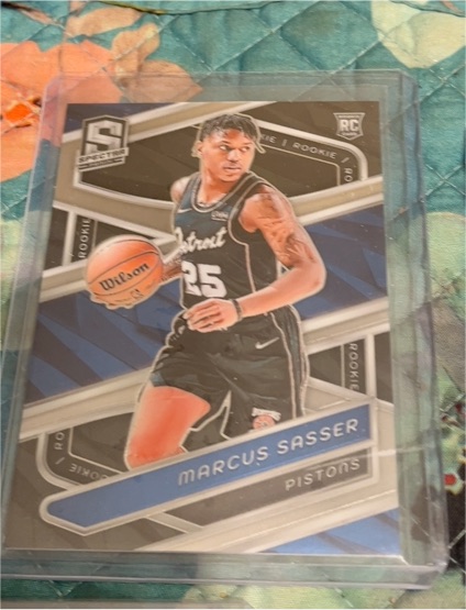 2023-24 Panini Spectra #196 Marcus Sasser — front