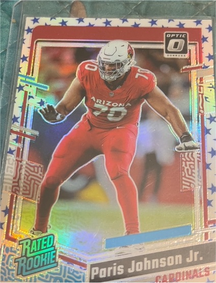 2023 Donruss Optic #205 Paris Johnson Jr. — front