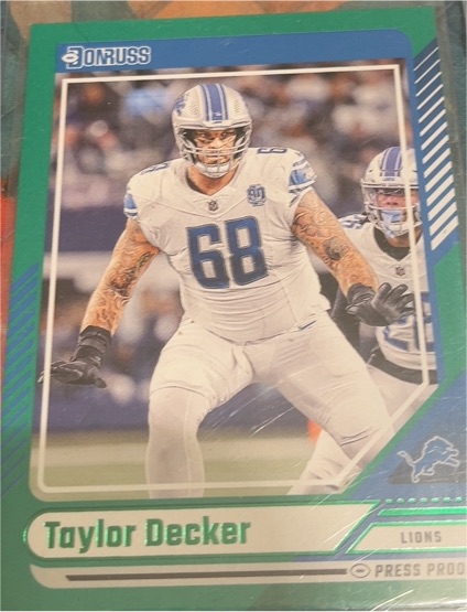 2024 Panini Donruss #281 Taylor Decker — front