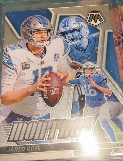 2024 Panini Mosaic Montage Silver #M-3 Jared Goff — front
