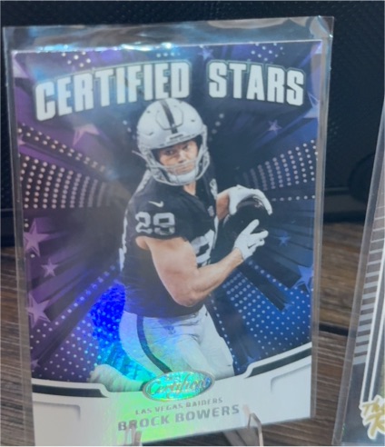 2025 Panini Certified Football Certified Stars #CST-BBS Brock Bowers — front