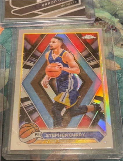 2024 Topps Chrome #30 Stephen Curry — front