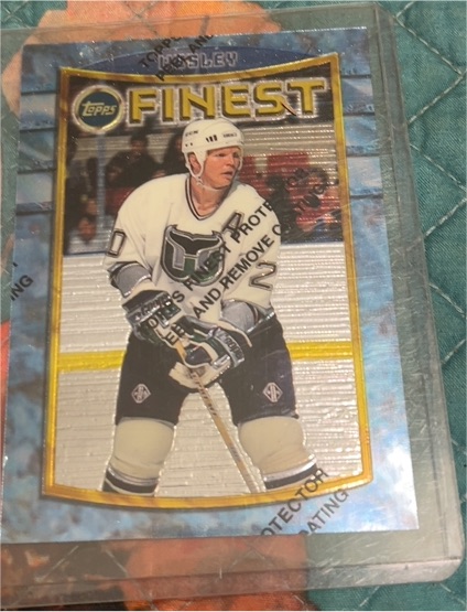 1994-95 Topps Finest #60 Glen Wesley — front
