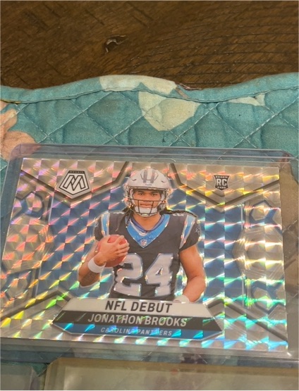 2024 Panini Mosaic NFL Debut #276 Jonathon Brooks — front