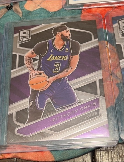 2023-24 Panini Spectra #11 Anthony Davis — front