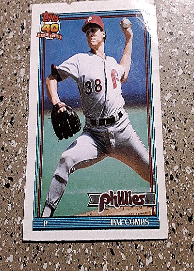 1991 Topps #571 Pat Combs — front