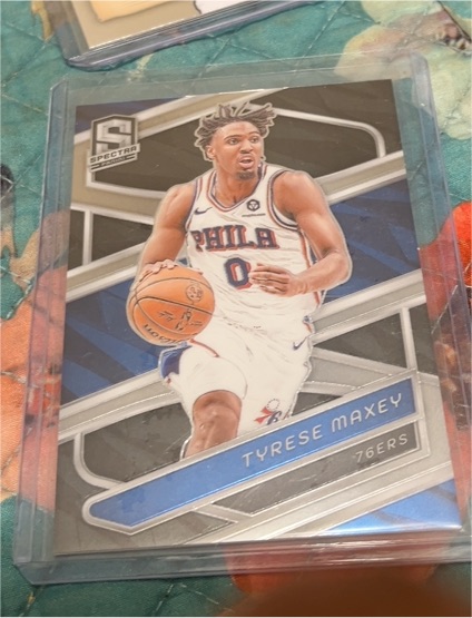 2023-24 Panini Spectra #66 Tyrese Maxey — front