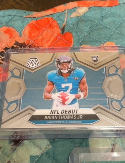 2024 Panini Mosaic NFL Debut #282 Brian Thomas Jr. — front