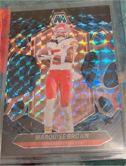 2024 Panini Mosaic #109 Marquise Brown — front