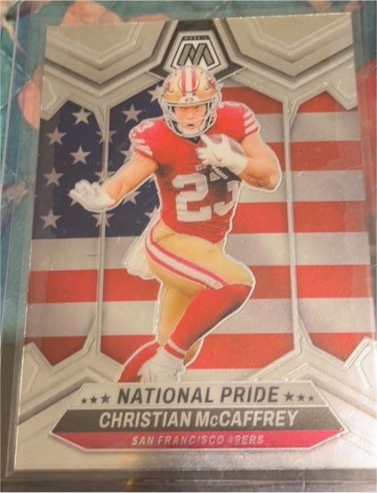 2024 Panini Mosaic #256 Christian McCaffrey — front