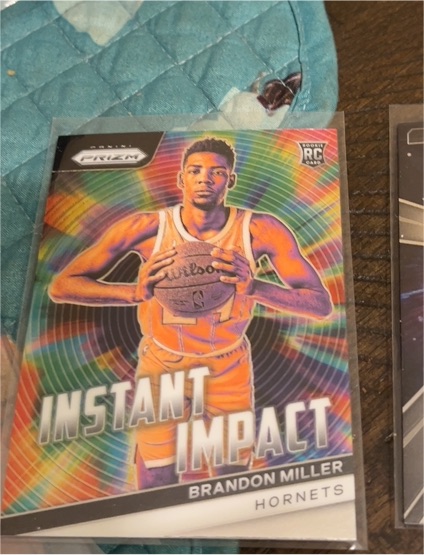 2023-24 Panini Prizm #4 Brandon Miller Instant Impact — front