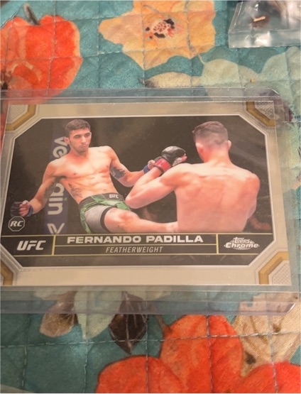 2024 Topps Chrome UFC #35 Fernando Padilla — front