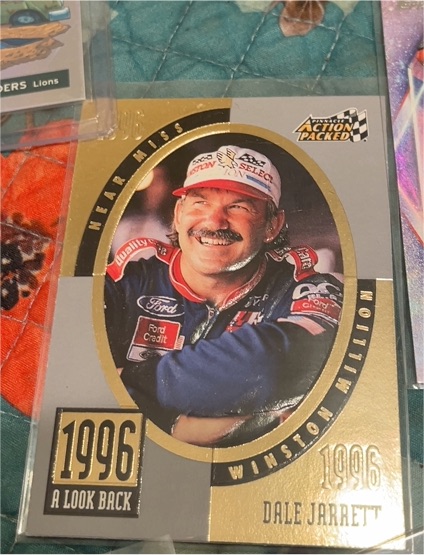 1997 Pinnacle Action Packed #63 Dale Jarrett — front