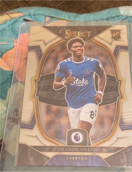 2022-23 Panini Select Premier League #36 Amadou Onana — front