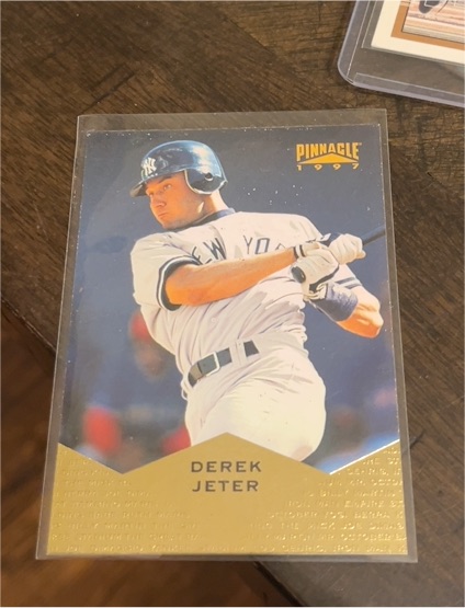 1997 Pinnacle #139 Derek Jeter — front
