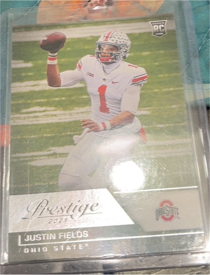 2024 Panini Prestige #1 Justin Fields — front