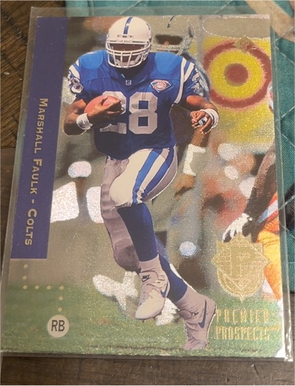 1994 Upper Deck SP #3 Marshall Faulk Rookie — front