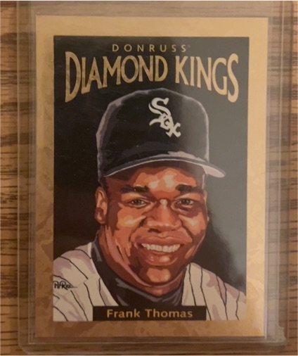 1996 Donruss Diamond Kings #DK-1 Frank Thomas — front