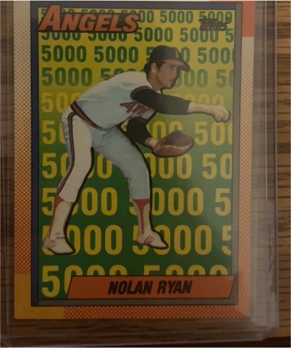 1990 Topps #3 Nolan Ryan — front