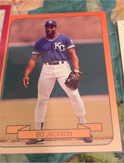 1990 Living Legends Orange #NNO Bo Jackson — front