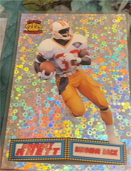 1994 Pacific Prism #24 Errict Rhett — front