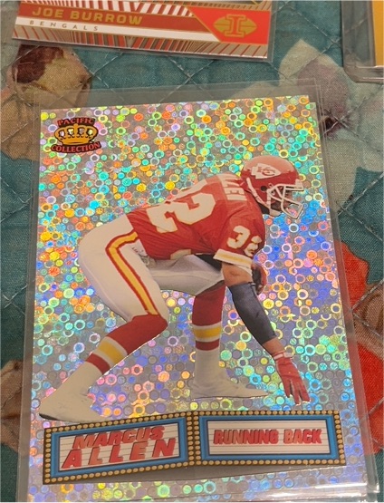 1994 Pacific Crown Collection Marquee Prisms #2 Marcus Allen — front