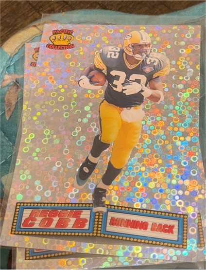 1994 Pacific Crown Collection Marquee Prisms #8 Reggie Cobb — front