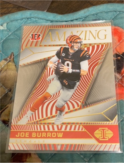 2024 Panini Illusions #9 Joe Burrow Amazing — front
