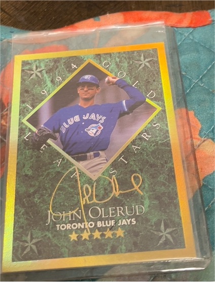 1994 Leaf #12 John Olerud — front