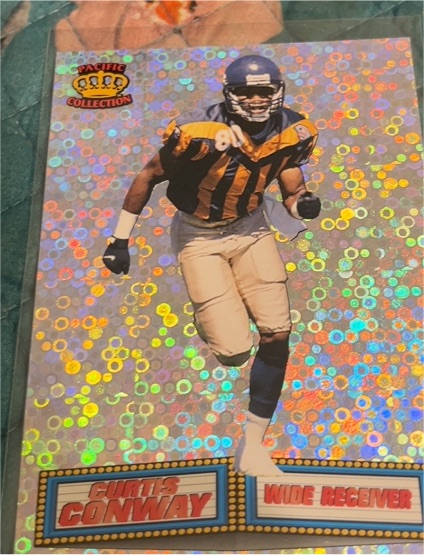 1994 Pacific Collection Prisms #9 Curtis Conway — front