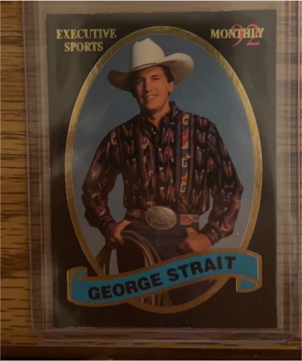 1992 Executive Sports Monthly #71 George Strait — front