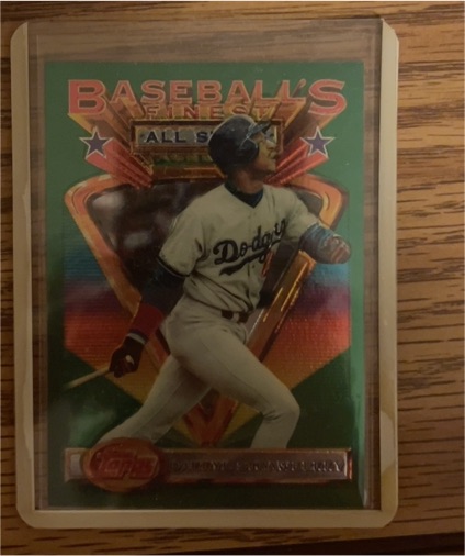 1993 Topps Finest All Star Mike Piazza — front