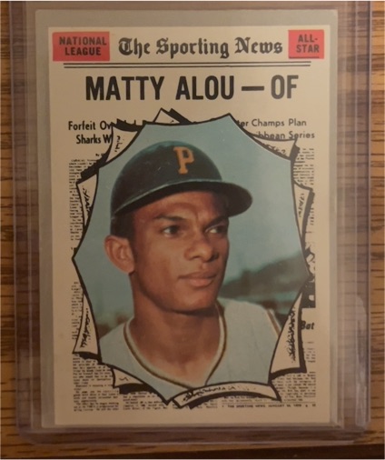 1970 Topps #460 Matty Alou — front