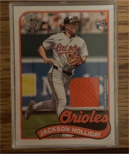 2024 Topps Update #89RU-JH Jackson Holliday — front