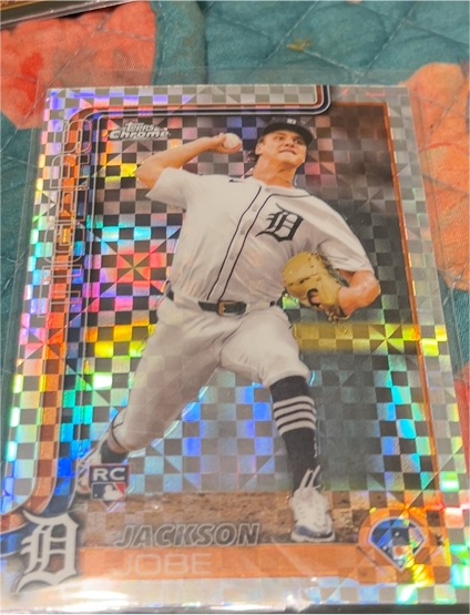 2025 Topps Chrome #249 Jackson Jobe — front