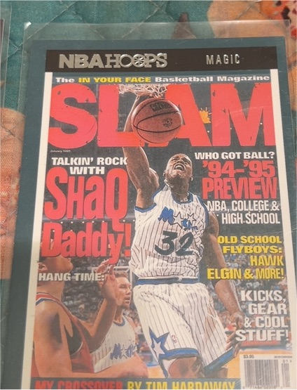 2021-22 Panini NBA Hoops #SLAM #3 Shaquille O'Neal — front