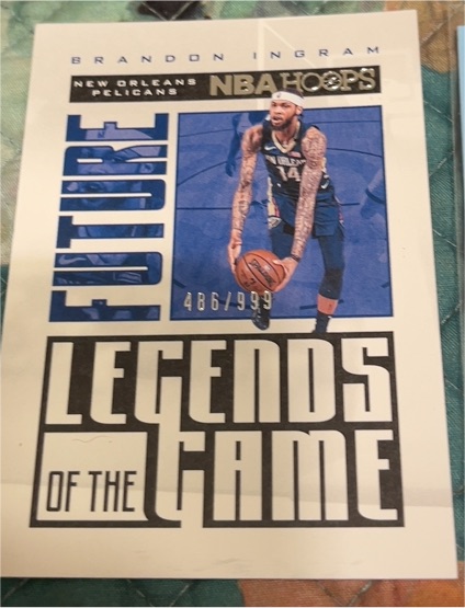 2020-21 Panini NBA Hoops Future Legends of the Game #486 Brandon Ingram — front