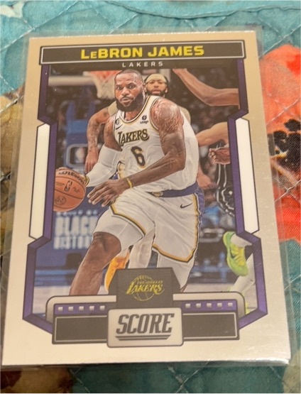 2022-23 Panini Chronicles Score #531 LeBron James — front