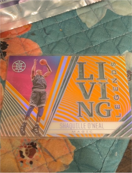 2020-21 Panini Illusions Living Legends #5 Shaquille O'Neal — front