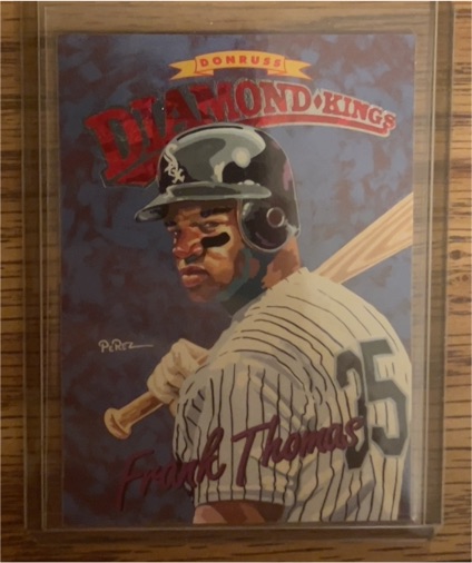 1994 Donruss Diamond Kings #DK-28 Frank Thomas — front