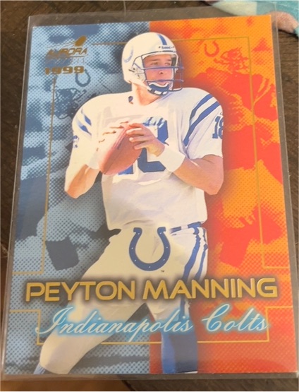 1999 Pacific Aurora Championship Fever #9 Peyton Manning — front