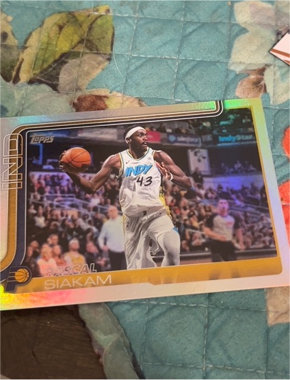 2025-26 Topps #53 Pascal Siakam — front