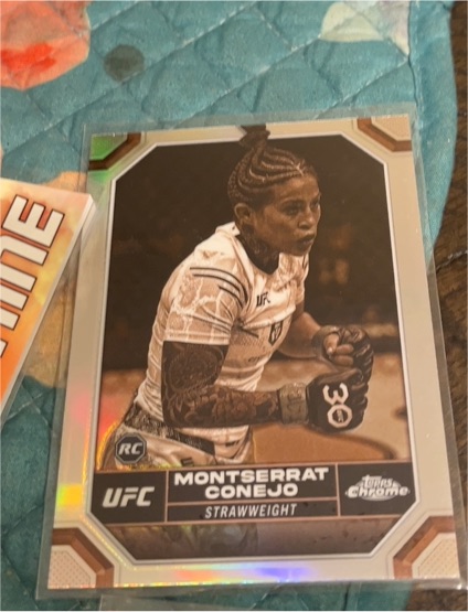 2024 Topps Chrome UFC #66 Montserrat Conejo — front